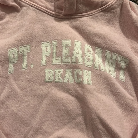 Girls Large Point Pleasant Beach  Sweatshirt Size L - Picture 3 of 3